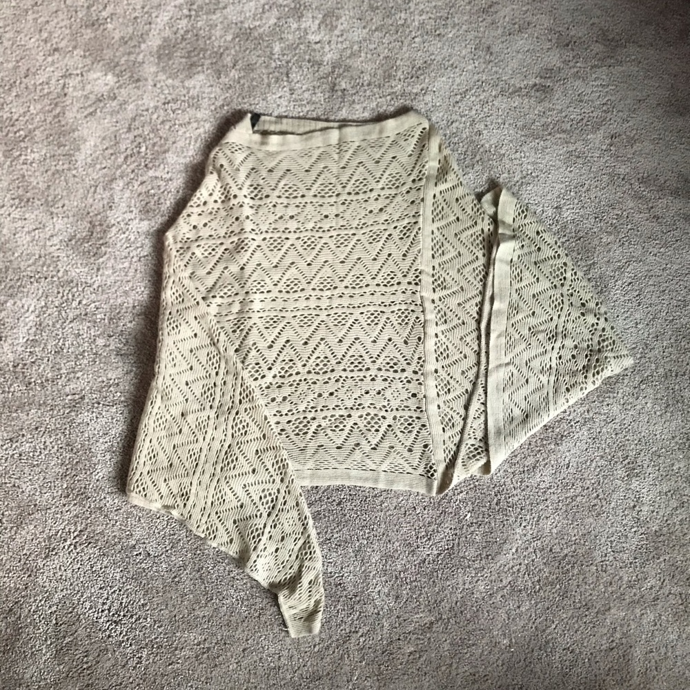 Crochet-like Poncho